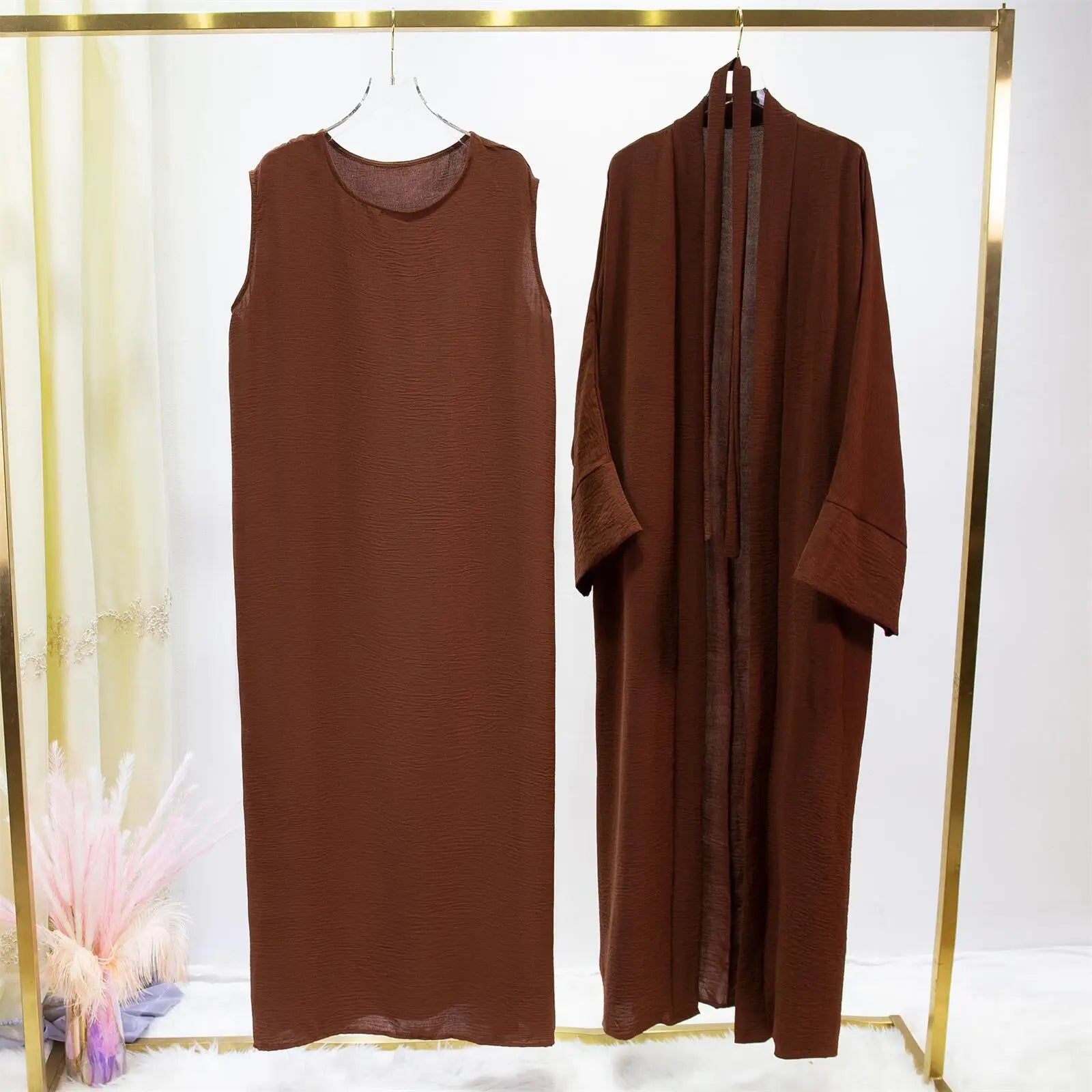 Jilbab Two Pieces Women Out Abaya